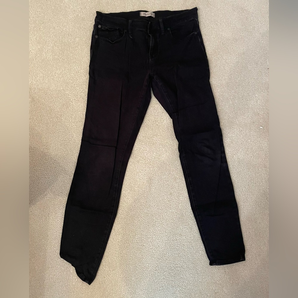 Madewell Black skinny jeans